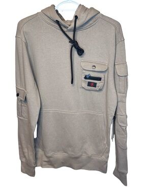 Preme Men's Hooded Utility Sweatshirt